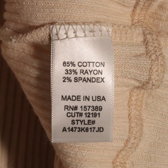 NWT La La Land Ribbed Mock Neck - Picture 8 of 8